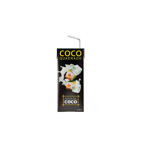ÁGUA DE COCO 200ML COCO QUADRADO