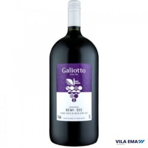 VINHO GALIOTTO TTO DEMI SEC 6X2L