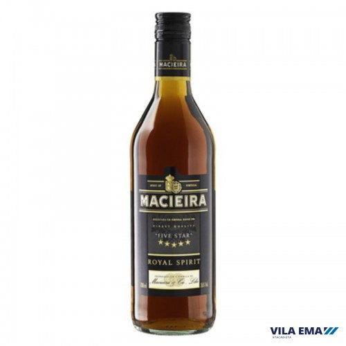CONHAQUE BRANDY MACIEIRA 5 ESTRELAS