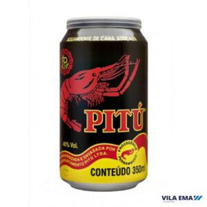 AGUARDENTE PITU LATA 12X350ML